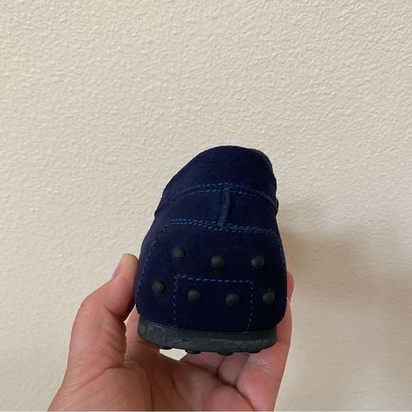NWB Toecap Navy Suede Driving Loafer for Men - Picture 3 of 11